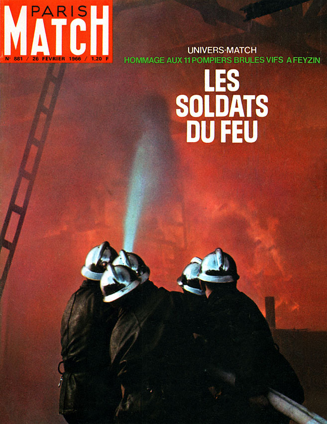 Couverture Paris match numro 881 de Fvrier 1966