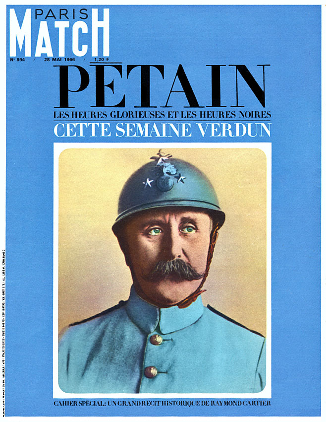 Couverture Paris match num�ro 894 de Mai 1966