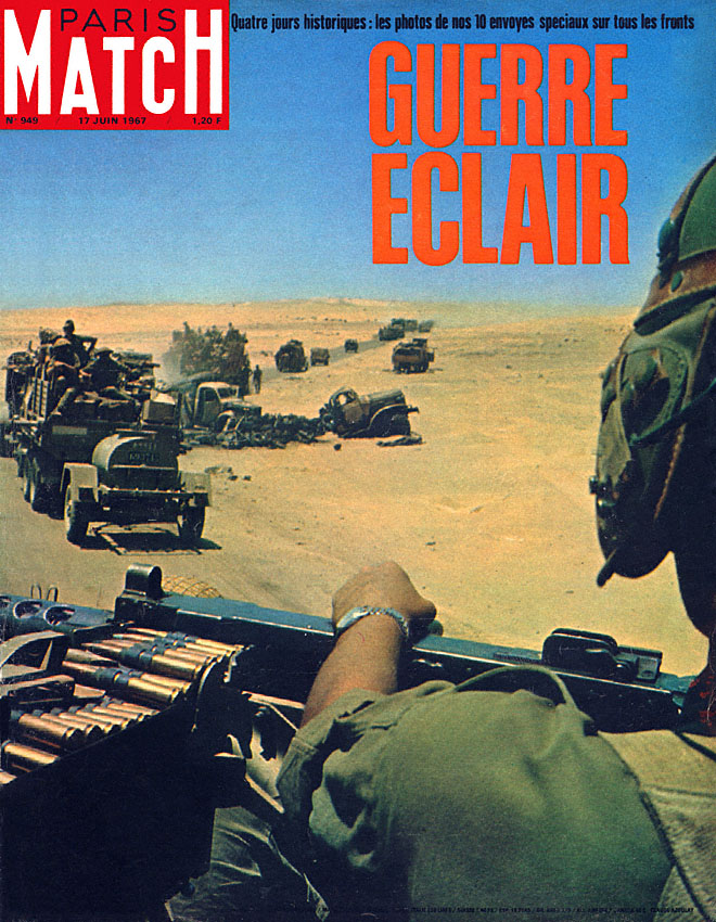 Couverture Paris match num�ro 949 de Juin 1967