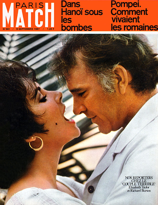 Couverture Paris match numro 961 de Septembre 1967