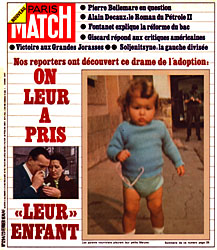 Paris Match couverture numro 1294