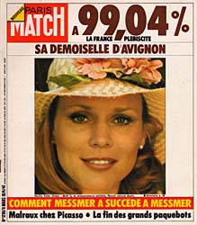 Paris Match couverture numro 1296