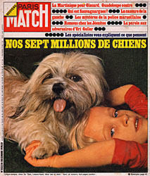 Paris Match couverture numro 1333