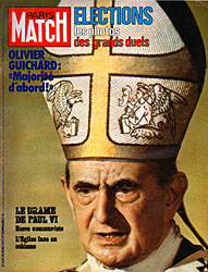 Paris Match couverture numro 1452