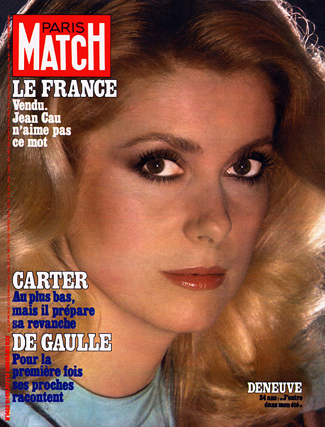 Couverture Paris match numro 1485 de Novembre 1977