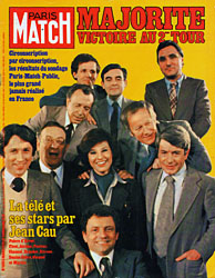 Paris Match couverture numéro 1501