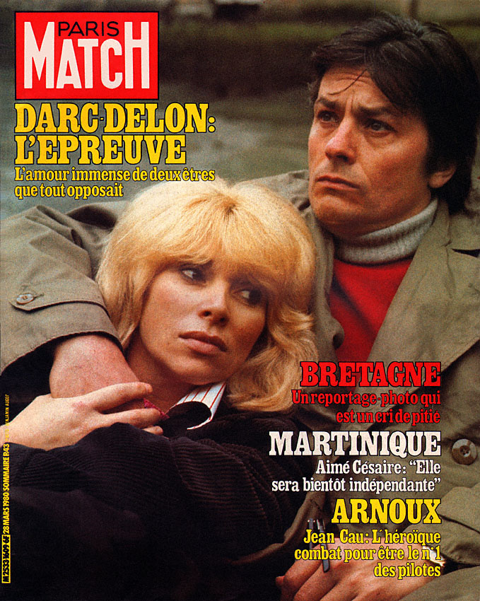 Couverture Paris match numéro 1609 de Mars 1980