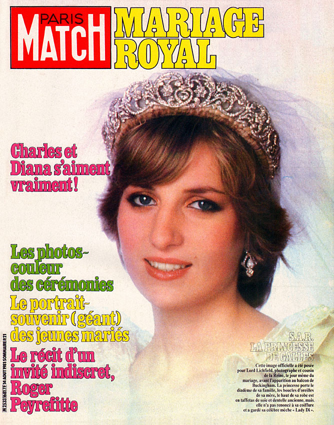 Couverture Paris match numéro 1681 de Août 1981