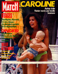 Paris Match couverture numro 1885