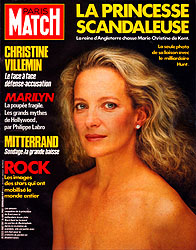 Paris Match couverture numro 1887