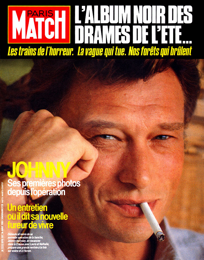 Couverture Paris match numéro 1890 de Août 1985