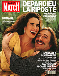 Paris Match couverture numéro 2184