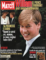 Paris Match couverture numéro 2482