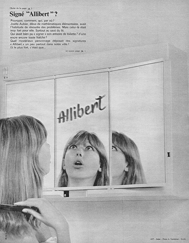 Publicit� Allibert 1966