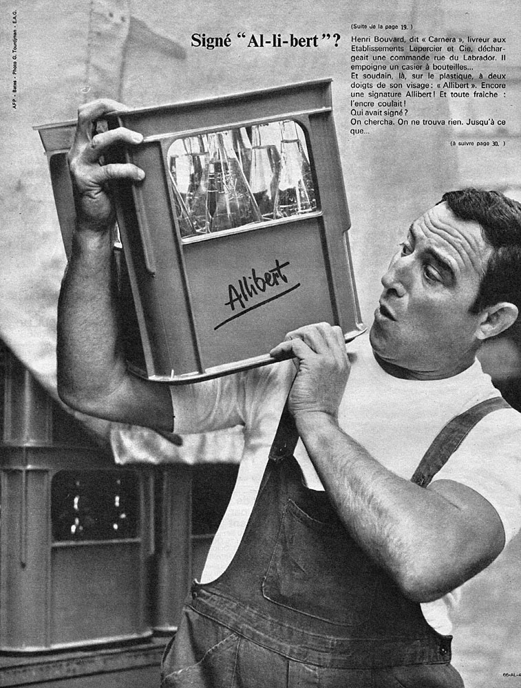 Publicit� Allibert 1966