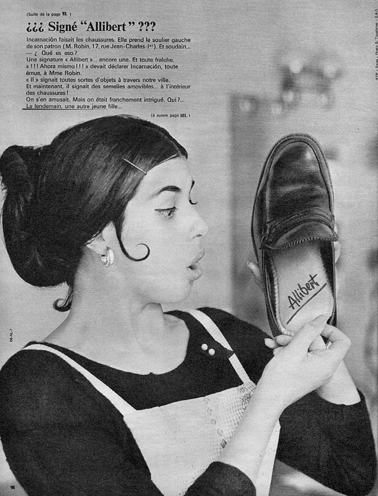 Publicit� Allibert 1966