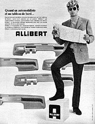 Publicité Allibert 1966
