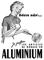 Publicit Aluminium 1955