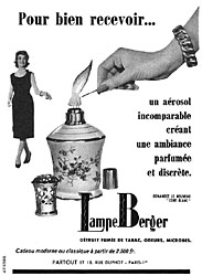 Publicit Berger 1959