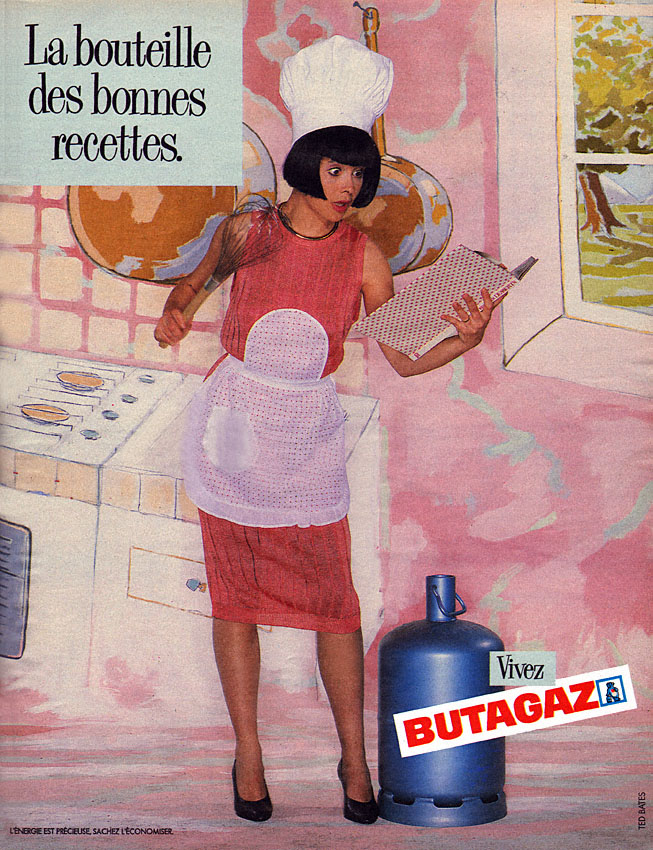 Publicité Butagaz 1985