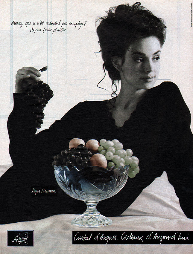 Publicité Cristal D'Arques 1990