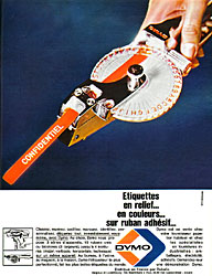 Publicit Dymo 1965
