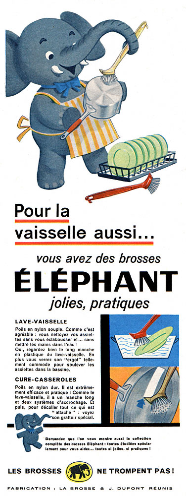 Publicité Elphant 1960