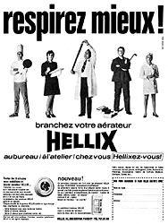 Publicit Hellix 1970