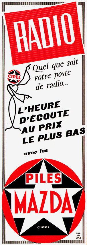 Publicité Mazda 1959