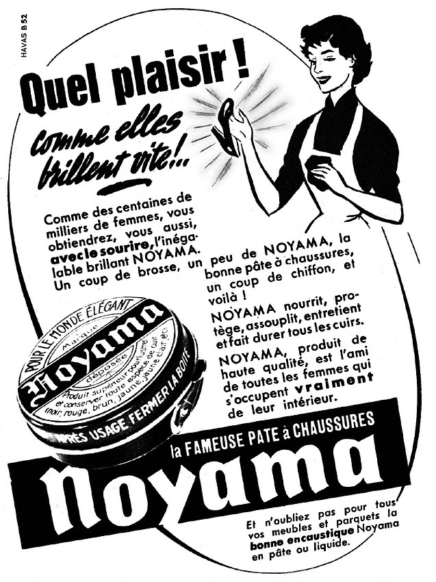 Publicité Noyama 1952