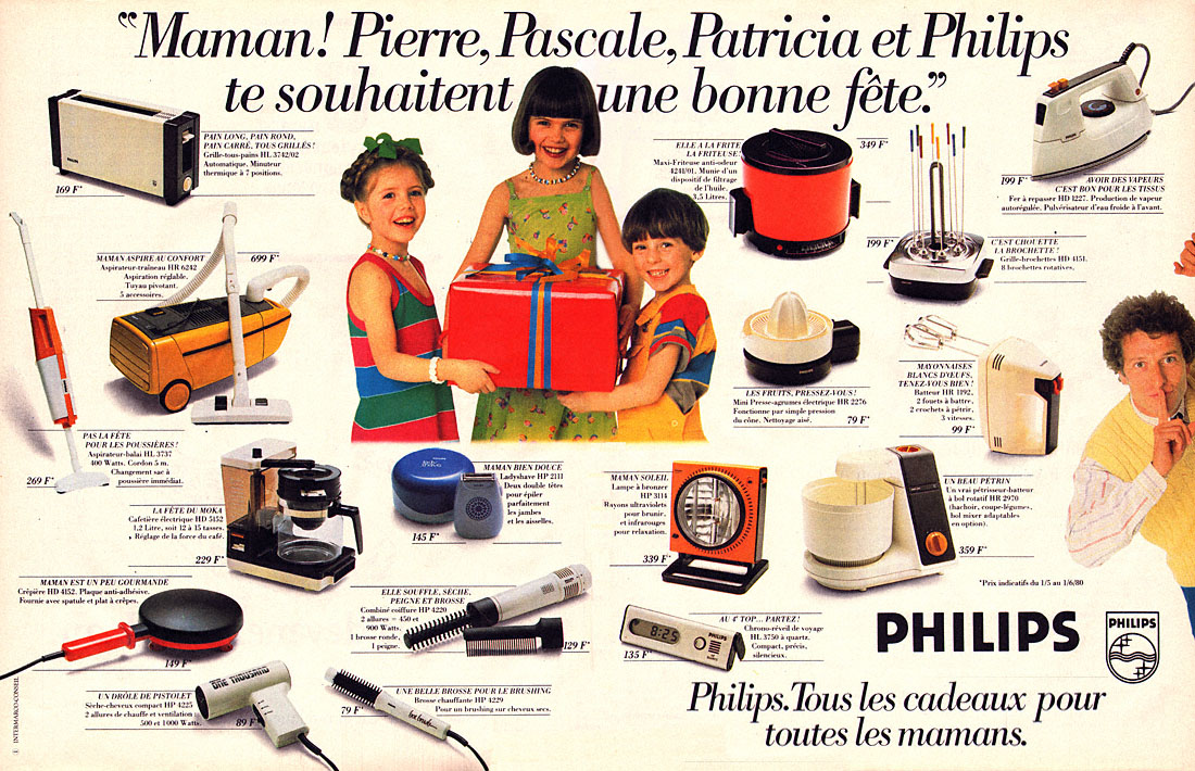 Publicité Philips 1980