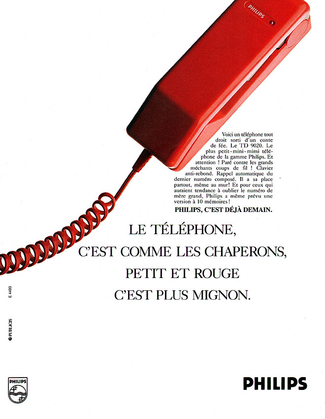 Publicité Philips 1988