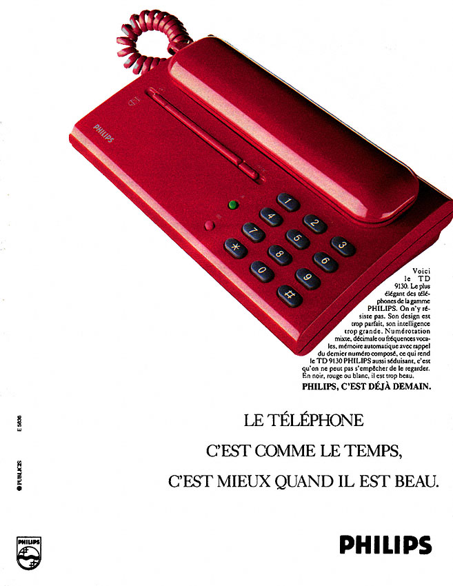 Publicité Philips 1988