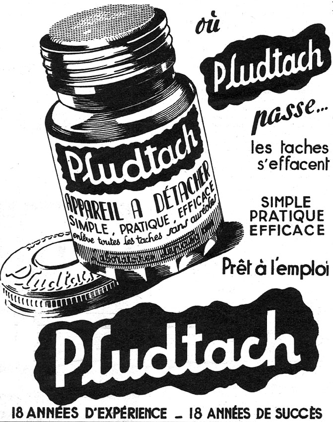 Publicité Pludtach 1952