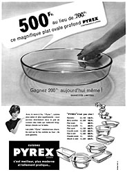 Publicit Pyrex 1959