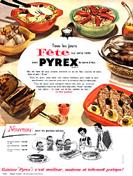 Publicité Pyrex 1960