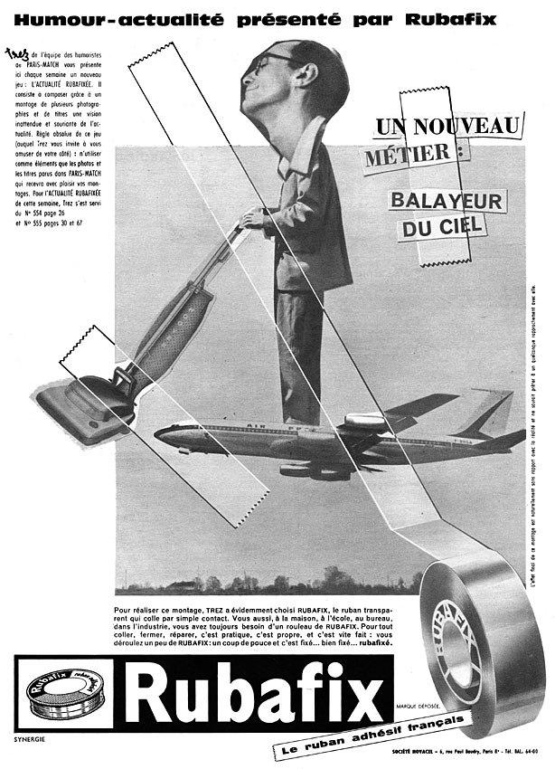 Publicité Rubafix 1959