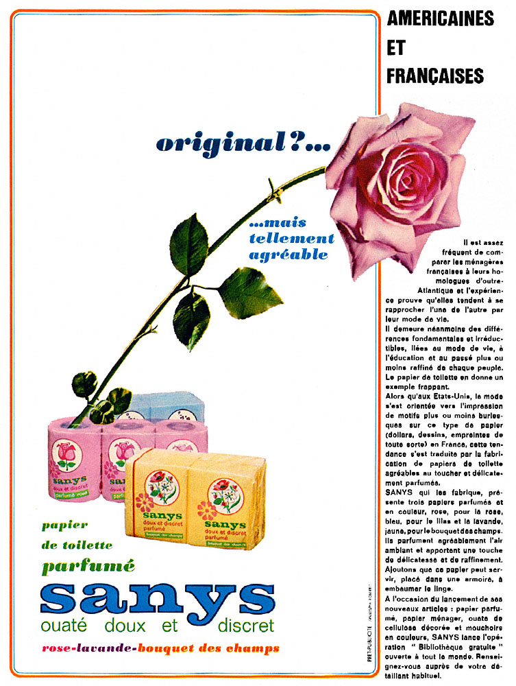 Publicit� Sanys 1968