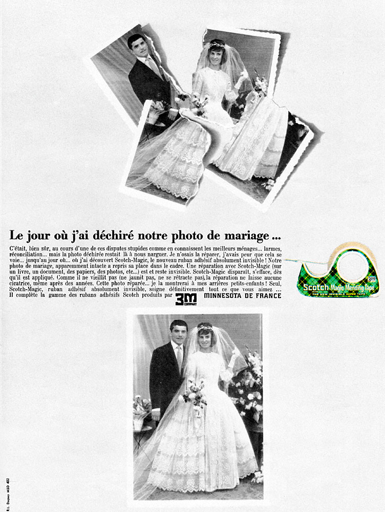 Publicit� Scotch 1965