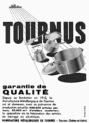 Publicité Tournus 1955