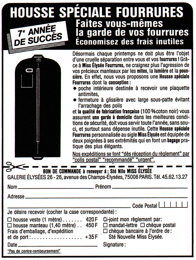 Publicité Zzdivers_ACC6 1987
