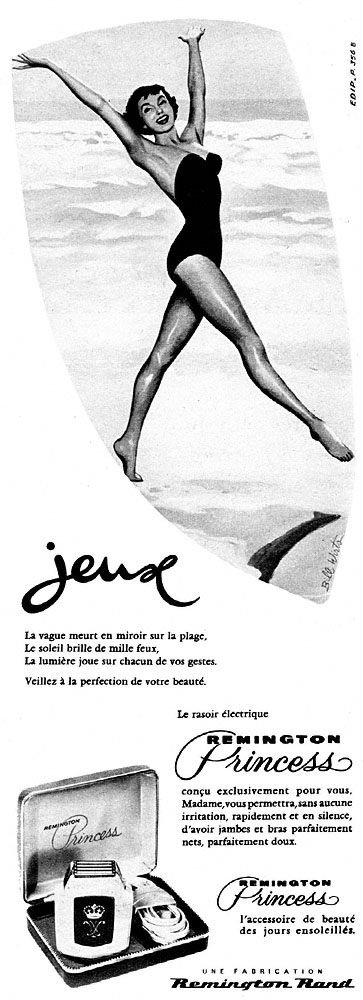 Publicité Remington 1958