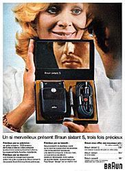 Publicité Braun 1970