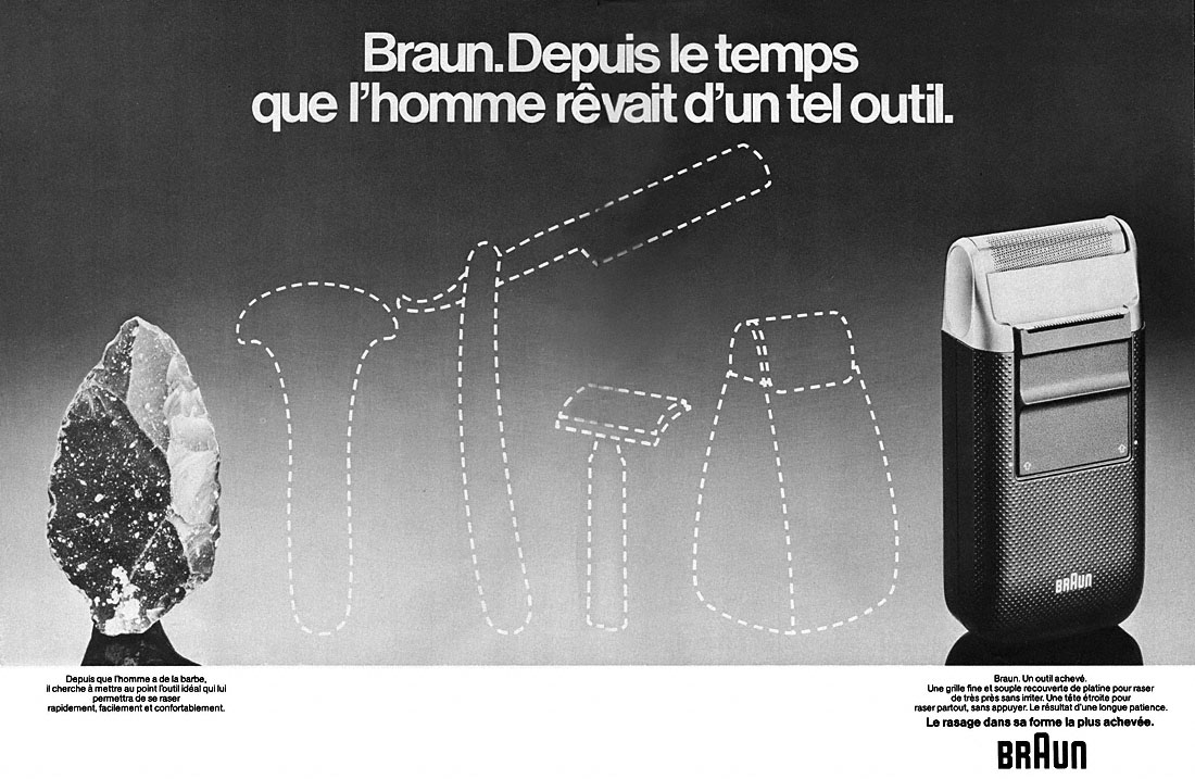 Publicité Braun 1978