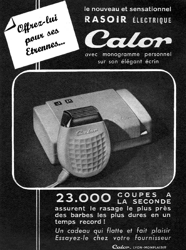 Publicité Calor 1952