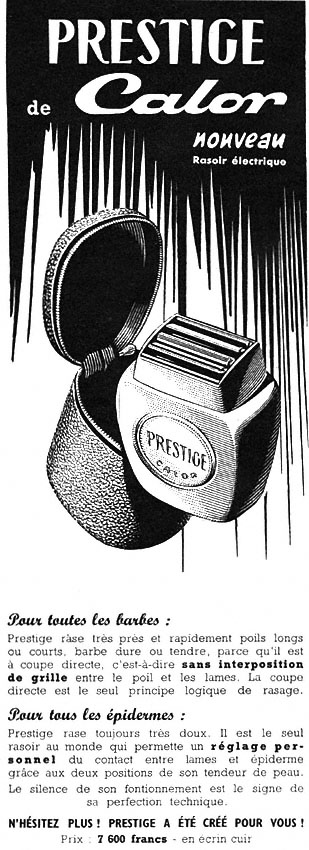 Publicité Calor 1955