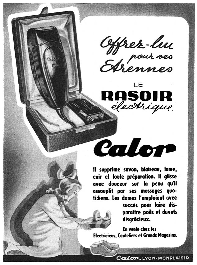 Publicité Calor 1949