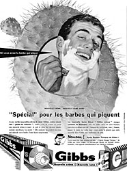 Publicit Gibbs 1961