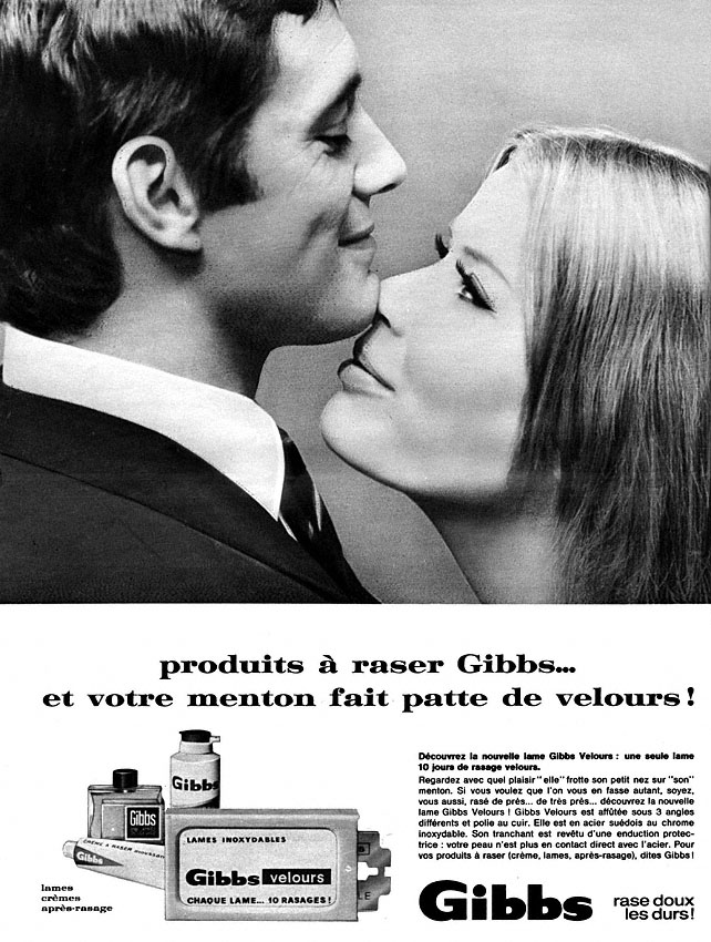 Publicité Gibbs 1967