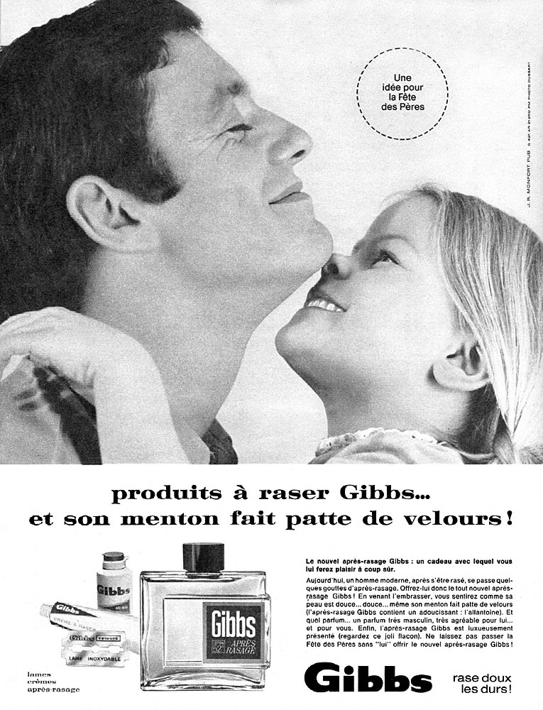 Publicit� Gibbs 1967
